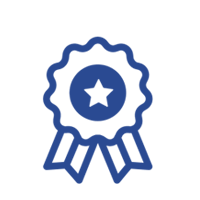 Quality icon representing excellence and high standards